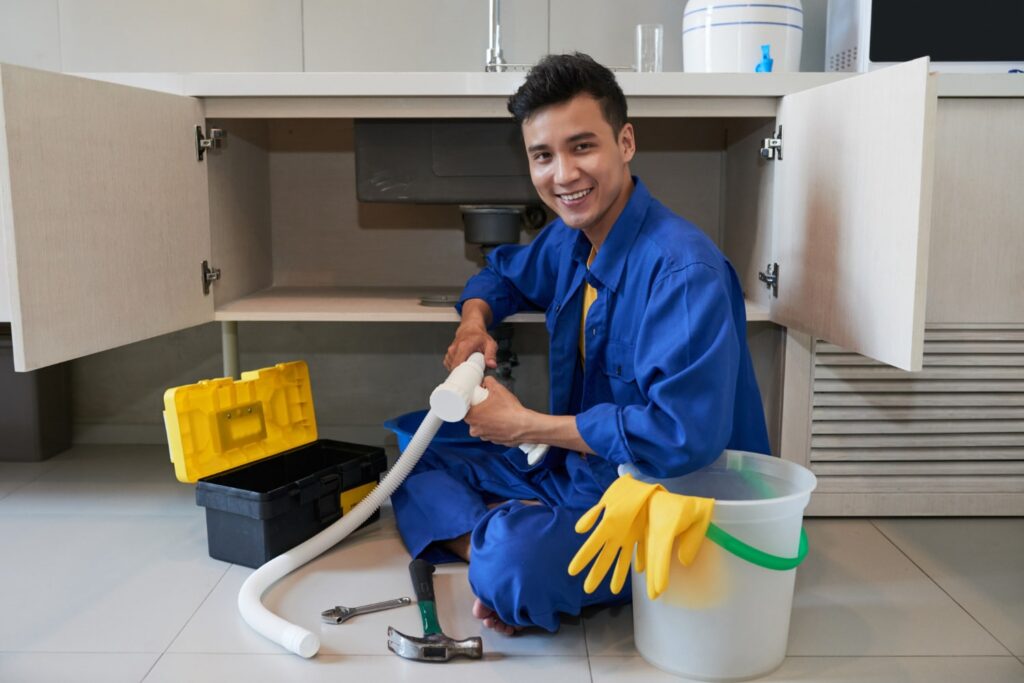 service and repair plumber