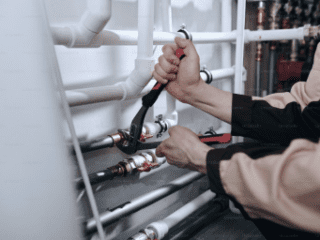 clogged drain plumber pipe inspection and repair using high quality tools and equipment