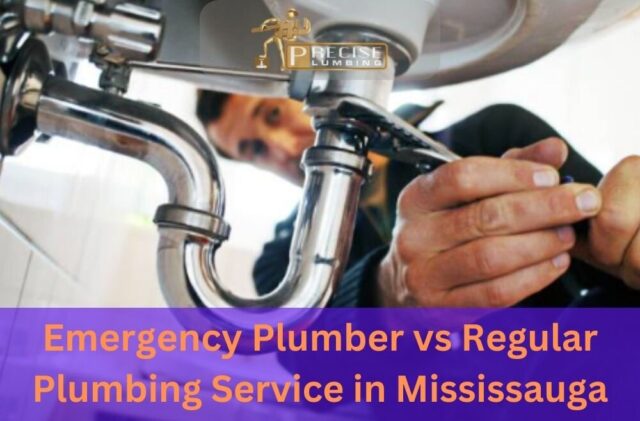 Emergency Plumber vs Regular Plumbing Service in Mississauga