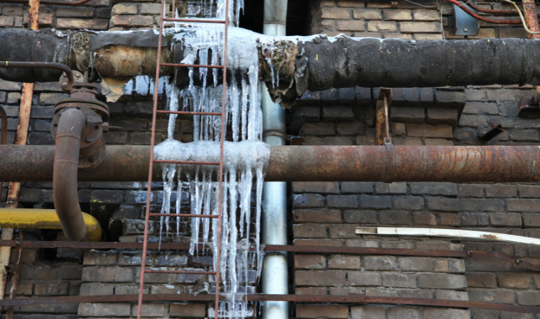 How to Find a Frozen Pipe in the House