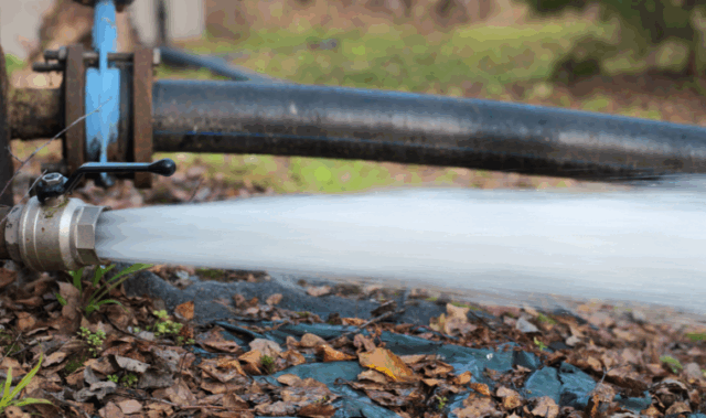 pex pipes burst