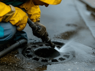 top view of a plumbing company employee listing cost for mississauga drain cleaning services top view of a plumbing company employee listing cost for mississauga drain cleaning services